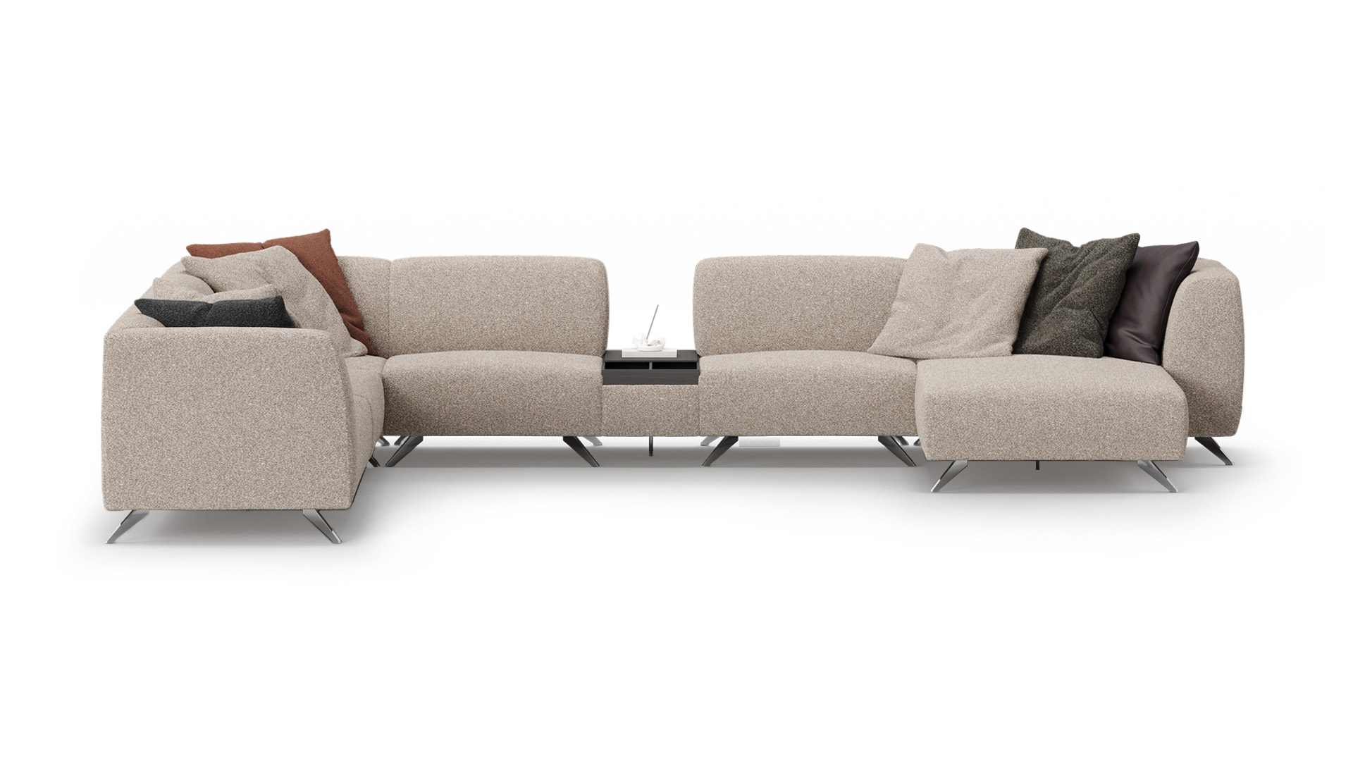 ALBUS Corner Sofa Resmi 1